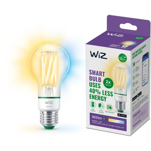 Leuchtmittel WiZ Kunststoff E27 60 W - Farbe: Weiss - LED - Material: Plastik - Leuchtmittel- LED Leuchtmittel