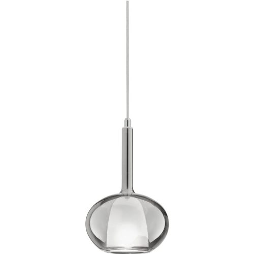 Giberti Luce Pendellampe Carina Grau Glas 16 cm 26.5 cm - Pendellampe