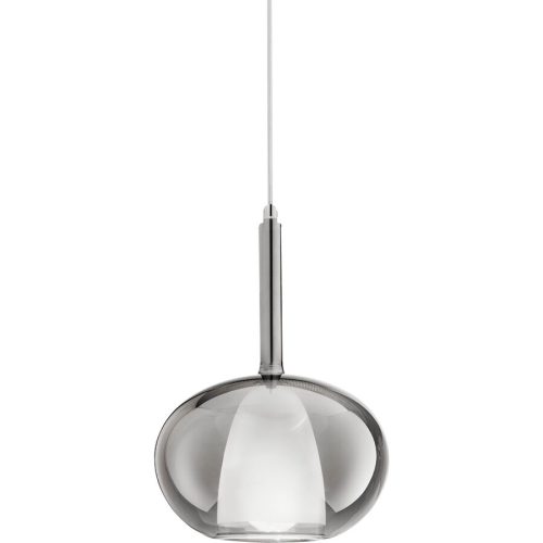 Giberti Luce Pendellampe Carina Grau Glas 22 cm 33.5 cm - Pendellampe