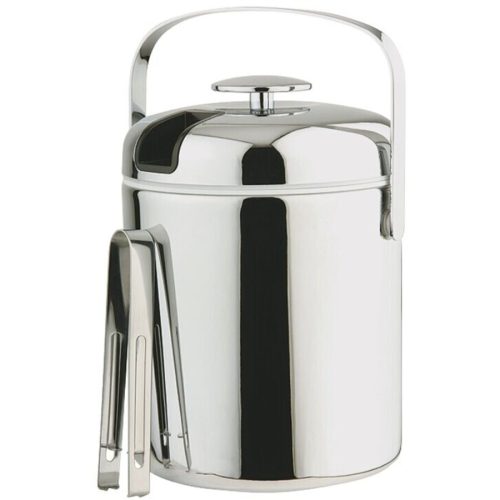 Eiskübel Aps Grau Edelstahl/Kunststoff 15.5 cm 22 cm - Eiskübel