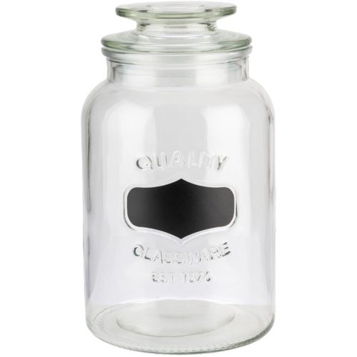 Vorratsglas Therese Transparent Glas 12 cm 21 cm - Vorratsglas
