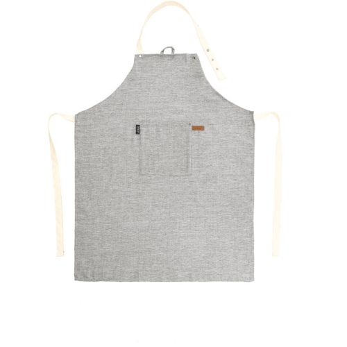 Küchenschürze Hercules Grau Leinen/Polyester 85 cm 68 cm - Küchenschürze