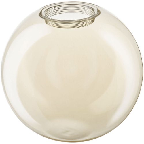 Lampenschirm Amelia Braun Glas 25 cm - Farbe: cognac - Lampenschirm