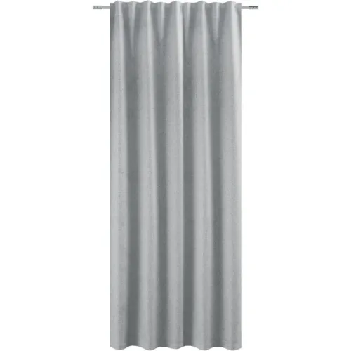 Fertigvorhang Fiona 135x260cm hellgrau - Material: 100% Polyester - Vorhang