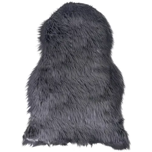 LIVIQUE, Kunstpelz Qirena Grau Polyester/Kunstfell 85 cm 50 cm - Kunstpelz