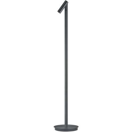 Designer-Stehlampe Bankamp POINT anthrazit dimmbar H 125 cm - Farbe: anthrazit eloxiert - LED - Lichtfarbe: Extra warmweiss - Material: