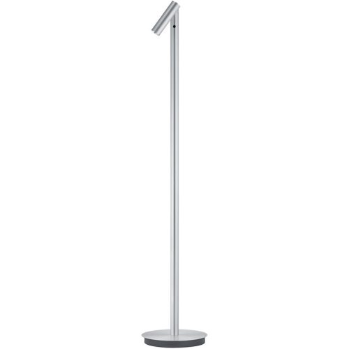 Designer-Stehlampe Bankamp POINT aluminium matt dimmbar H 125 cm - LED - Lichtfarbe: Extra warmweiss - Material: Aluminium/Stahl - Designer-Stehlampe-