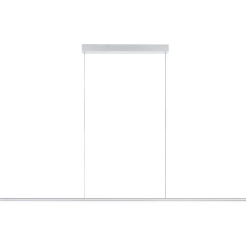 Designer-Pendellampe Bankamp Hexagon aluminium matt 180 cm - LED - Lichtfarbe: Extra warmweiss - Material: Aluminium/Stahl - Designer-Pendellampe- LED