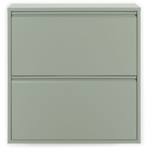 Spinder Design Schuhschrank Aldo Grün Stahl 75 cm 77.5 cm - Schuhschrank