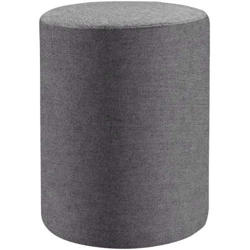 Hasena Hocker Dean Grau Stoff 40 cm - Farbe: Grey - Hocker