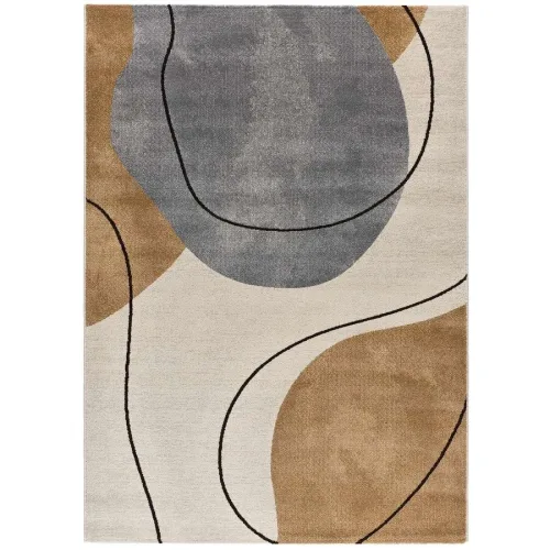 Teppich Soma Braun Polypropylen 80 cm 150 cm - Teppich