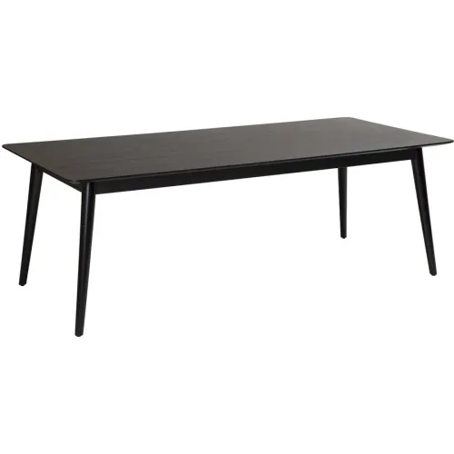DAN-FORM Esstisch Yolo Schwarz Holz 100 cm - Esstisch