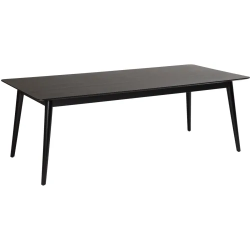 DAN-FORM, DAN-FORM Esstisch Yolo Schwarz Holz 100 cm - Esstisch