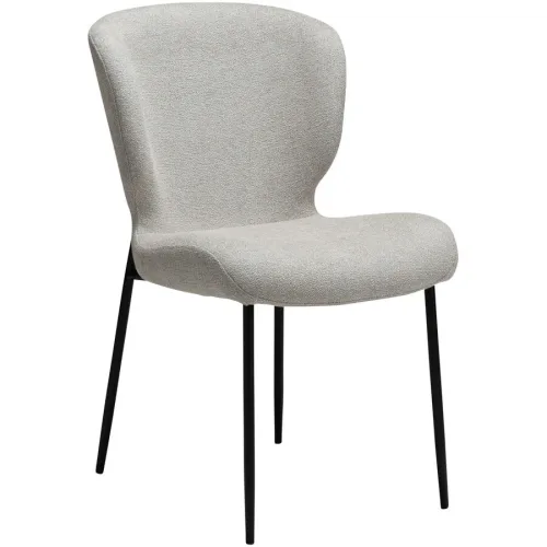 DAN-FORM Stuhl 2er-Set Glory Beige Stoff 50 cm - Stuhl 2er-Set