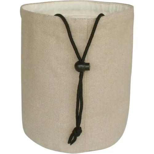 LIVIQUE, Necessaire Kiara Braun Baumwolle 14 cm 18 cm - Necessaire