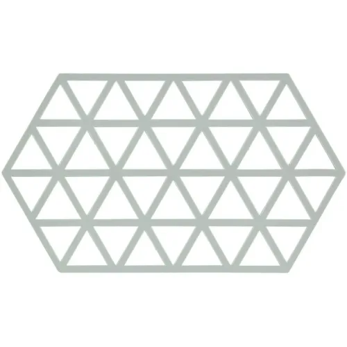 Topfuntersetzer Zone Denmark Grün Kunststoff - Material: Silikon - Topfuntersetzer