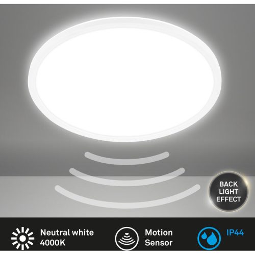 Deckenlampe Telefunken Sensor Kunststoff weiss - LED - Lichtfarbe: Helles Neutralweiss - Deckenlampe- LED Energiesparlampe