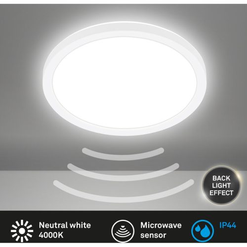 Deckenlampe Telefunken Weiss Kunststoff 24 cm 3 cm - LED - Lichtfarbe: Helles Neutralweiss - Deckenlampe- LED Energiesparlampe