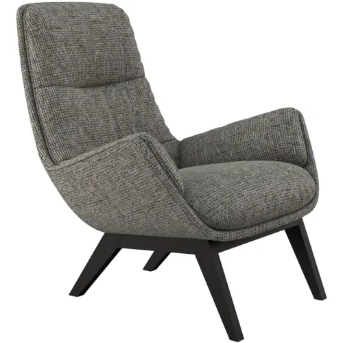 LIVIQUE, Sessel Halani Grün Stoff/Polyester 93 cm 84 cm - Farbe: Moss green - Sessel