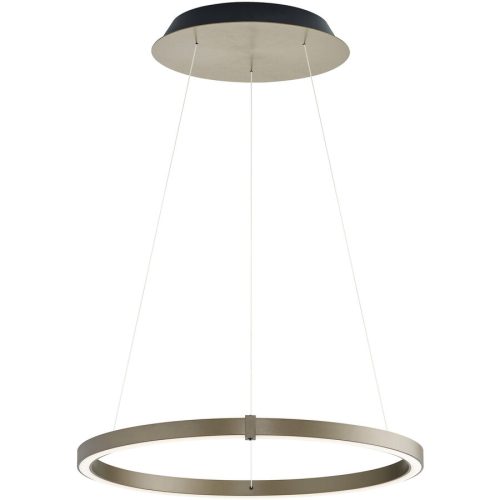 Designer-Pendellampe Bankamp Line bronze 63 cm - LED - Lichtfarbe: Extra warmweiss - Material: Aluminium/Acryl - Designer-Pendellampe- LED