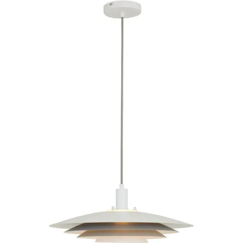 Pendellampe Tarim Metall grau Ø 48cm E27 - Farbe: grau matt