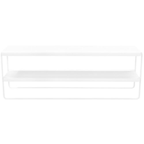 Spinder Design Schuhregal Skadi Weiss Stahl 103 cm 38 cm - Schuhregal