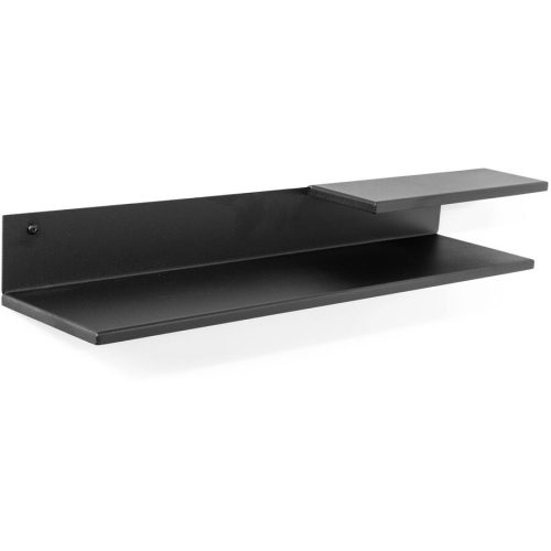 Spinder Design Wandregal Skadi Schwarz Stahl 67.5 cm 8.5 cm - Wandregal