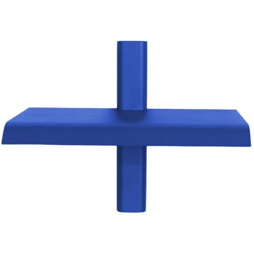 Spinder Design Wandregal Manta Blau Stahl 28 cm 23 cm - Wandregal