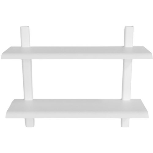 Spinder Design Wandregal Manta Weiss Stahl 60 cm 48.2 cm - Wandregal