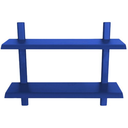 Spinder Design Wandregal Manta Blau Stahl 60 cm 48.2 cm - Wandregal