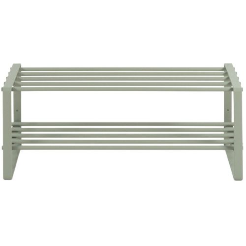 Spinder Design Schuhregal Hesta Grün Stahl 70 cm 29 cm - Farbe: Dusty Green - Schuhregal