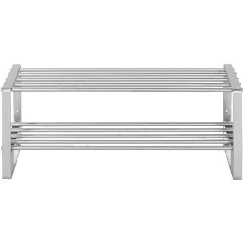 Spinder Design Schuhregal Hesta Silber Stahl 70 cm 29 cm - Farbe: Nickel - Schuhregal