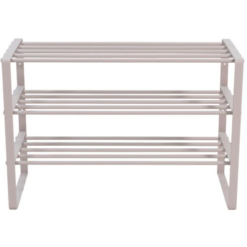 Spinder Design Schuhregal Hesta Braun Stahl 70 cm 48.5 cm - Farbe: taupe - Schuhregal