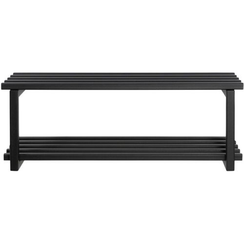 Spinder Design Schuhregal Hesta Schwarz Stahl 71 cm 26 cm - Schuhregal