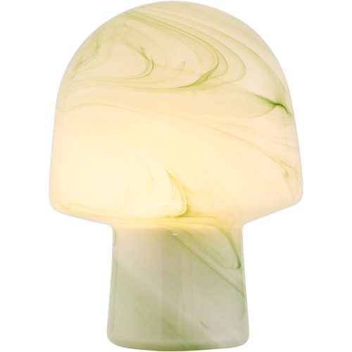 Tischlampe Forrest Glas/Metall hellgrün Ø 19.5cm E14 - Tischlampe