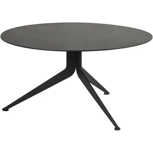 Spinder Design Salontisch Hesta Schwarz Stahl 78 cm - Salontisch