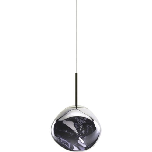 Tom Dixon Pendellampe Melt Kunststoff rauchgrau - Material: Polycarbonat - Pendellampe