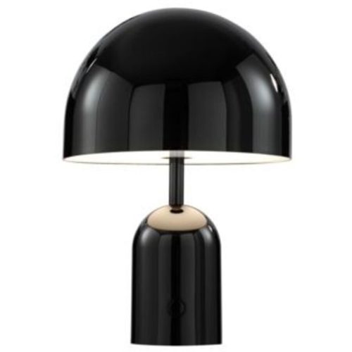Tom Dixon Tischlampe Bell Schwarz - LED - Lichtfarbe: Warmweiss - Material: Kunststoff - Tischlampe- LED Energiesparlampe