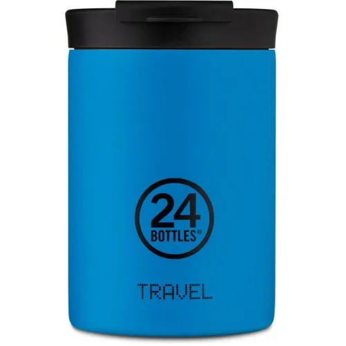 24 Bottles, Thermobecher 24 Bottles Blau Edelstahl 12.5 cm - Farbe: Pacific Beach - Thermobecher