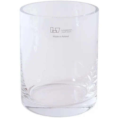 LIVIQUE, Vase Glas H18xD12cm transparent - Vase