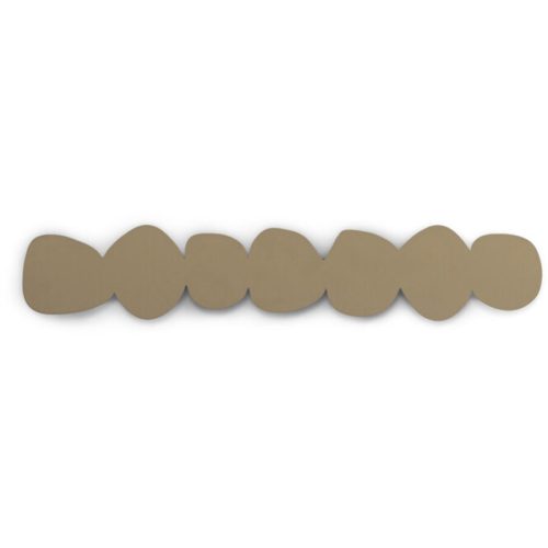 Spinder Design Garderobenleiste Evan Beige Stahl 14.5 cm - Farbe: champagner - Garderobenleiste