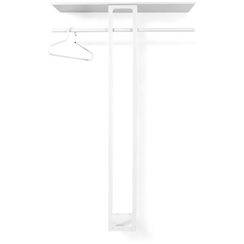 Spinder Design Garderobe Skadi Weiss Stahl 160 cm - Garderobe