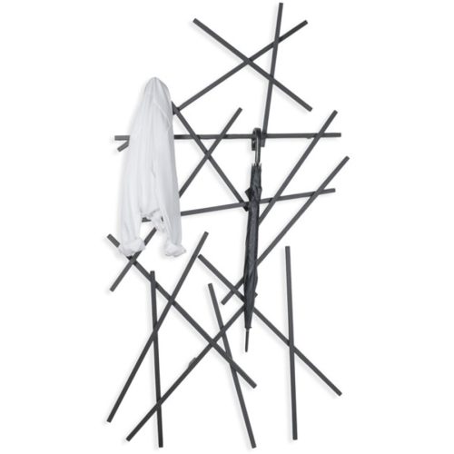 Spinder Design Garderobe Hesta Schwarz Stahl 184 cm - Garderobe