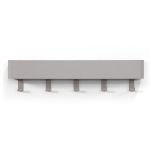 Spinder Design Garderobenleiste Hesta Beige Stahl 12 cm - Farbe: taupe - Garderobenleiste