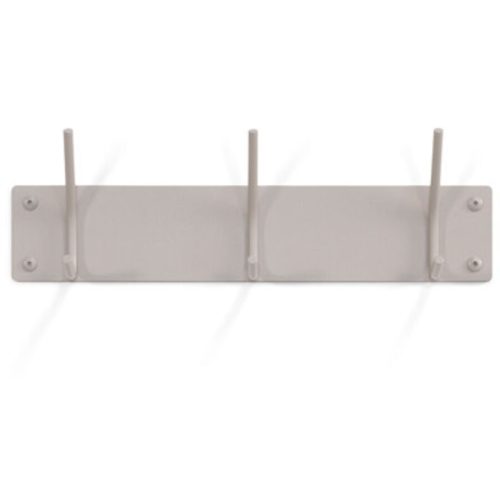 Spinder Design Garderobenleiste Hesta Beige Stahl 12 cm - Farbe: taupe - Garderobenleiste