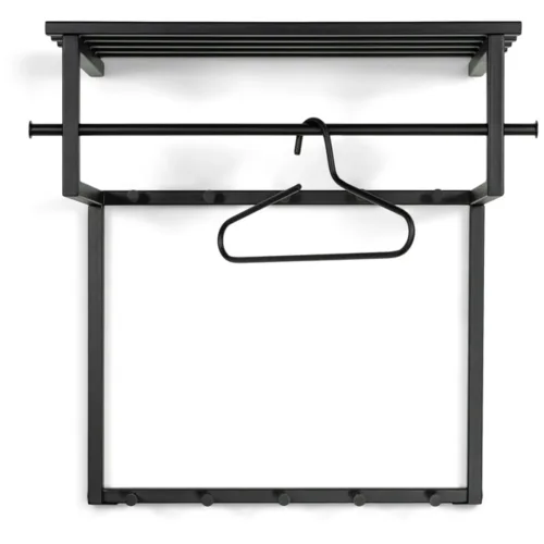 Spinder Design, Spinder Design Garderobe Hesta Schwarz Stahl 76 cm - Garderobe