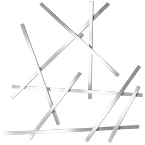 Spinder Design Garderobe Hesta Edelstahl Stahl 79 cm - Farbe: Chromstahl - Garderobe