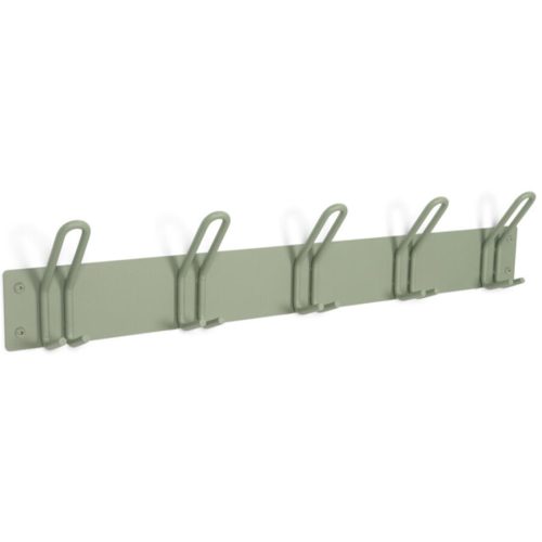Spinder Design Garderobenleiste Hesta Grün Stahl 14 cm - Farbe: Dusty Green - Garderobenleiste