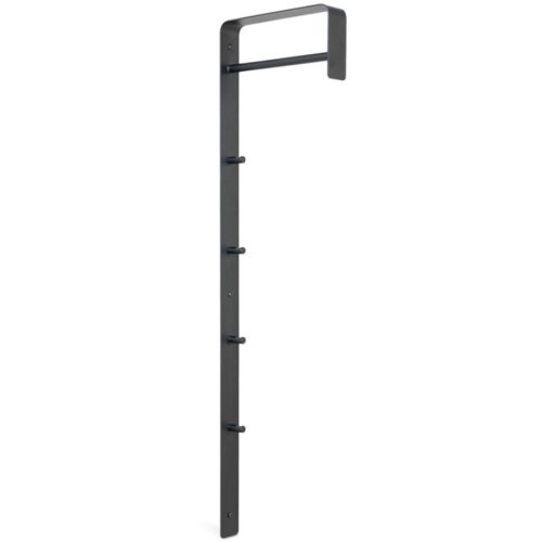 Spinder Design Garderobe Skadi Schwarz Stahl 115 cm - Garderobe