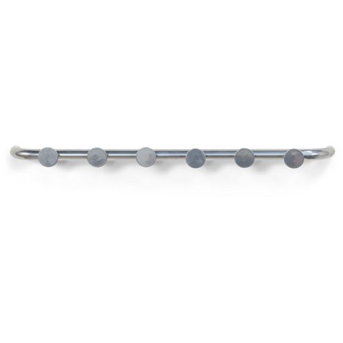 Spinder Design Garderobenleiste Balder Edelstahl Stahl 4.5 cm - Farbe: chrome - Garderobenleiste